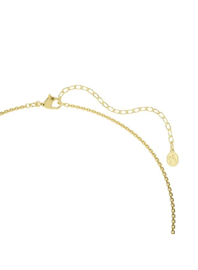 SWAROVSKI  Hyperbola Crystal Gold Tone Plated Necklace for Women | Best Price UAE